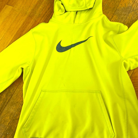 nike bright yellow hoodie